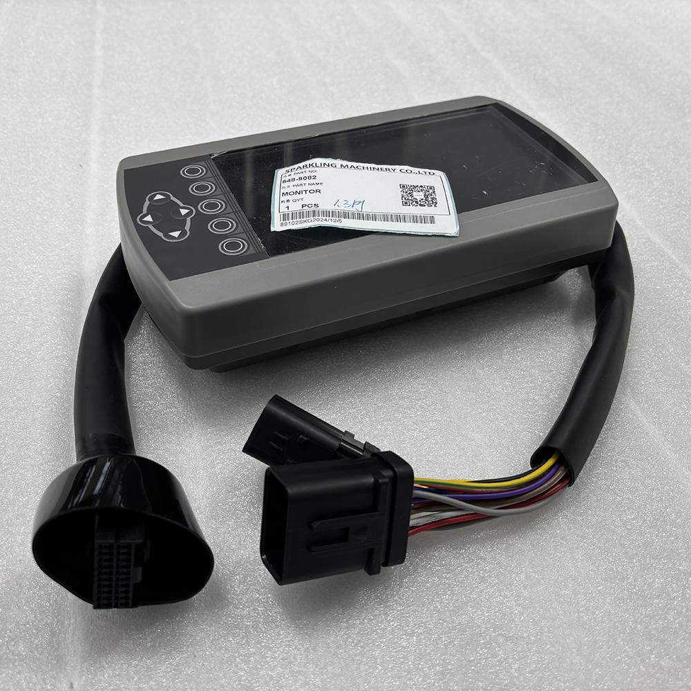 Caterpillar 548-9082 monitor, CA5489082 display, CAT operator monitor, CAT 318E L screen, 320D2 FM monitor GP, 352F-VG monitor group, CAT excavator control panel, CAT monitor replacement part, OEM Caterpillar display