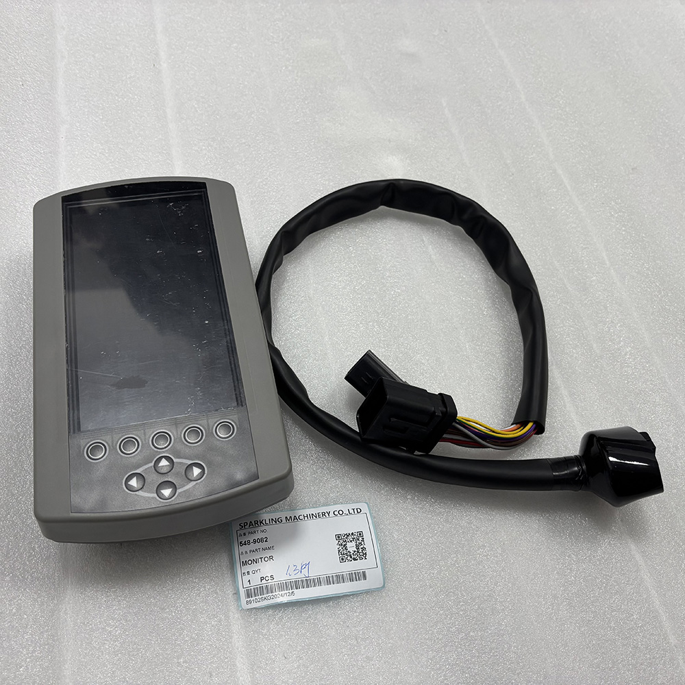 Caterpillar 548-9082 monitor, CA5489082 display, CAT operator monitor, CAT 318E L screen, 320D2 FM monitor GP, 352F-VG monitor group, CAT excavator control panel, CAT monitor replacement part, OEM Caterpillar display