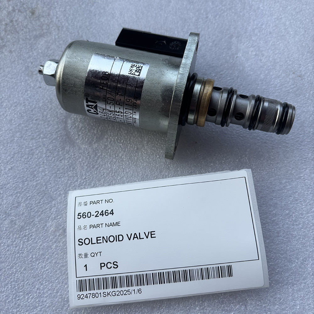 Caterpillar 560-2464 solenoid, CA5602464 valve, CAT solenoid valve 349 GC, CAT 395 hydraulic valve, 352 solenoid control, MH3295 CAT valve, excavator electrohydraulic valve, CAT valve GP-SOLENOID, CAT genuine hydraulic parts