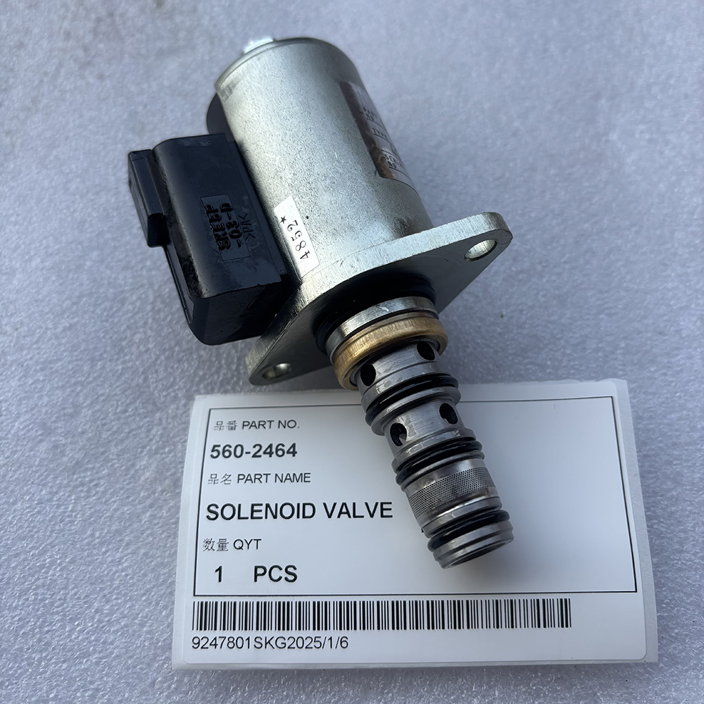 Caterpillar 560-2464 solenoid, CA5602464 valve, CAT solenoid valve 349 GC, CAT 395 hydraulic valve, 352 solenoid control, MH3295 CAT valve, excavator electrohydraulic valve, CAT valve GP-SOLENOID, CAT genuine hydraulic parts