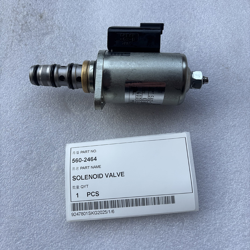 Caterpillar 560-2464 solenoid, CA5602464 valve, CAT solenoid valve 349 GC, CAT 395 hydraulic valve, 352 solenoid control, MH3295 CAT valve, excavator electrohydraulic valve, CAT valve GP-SOLENOID, CAT genuine hydraulic parts