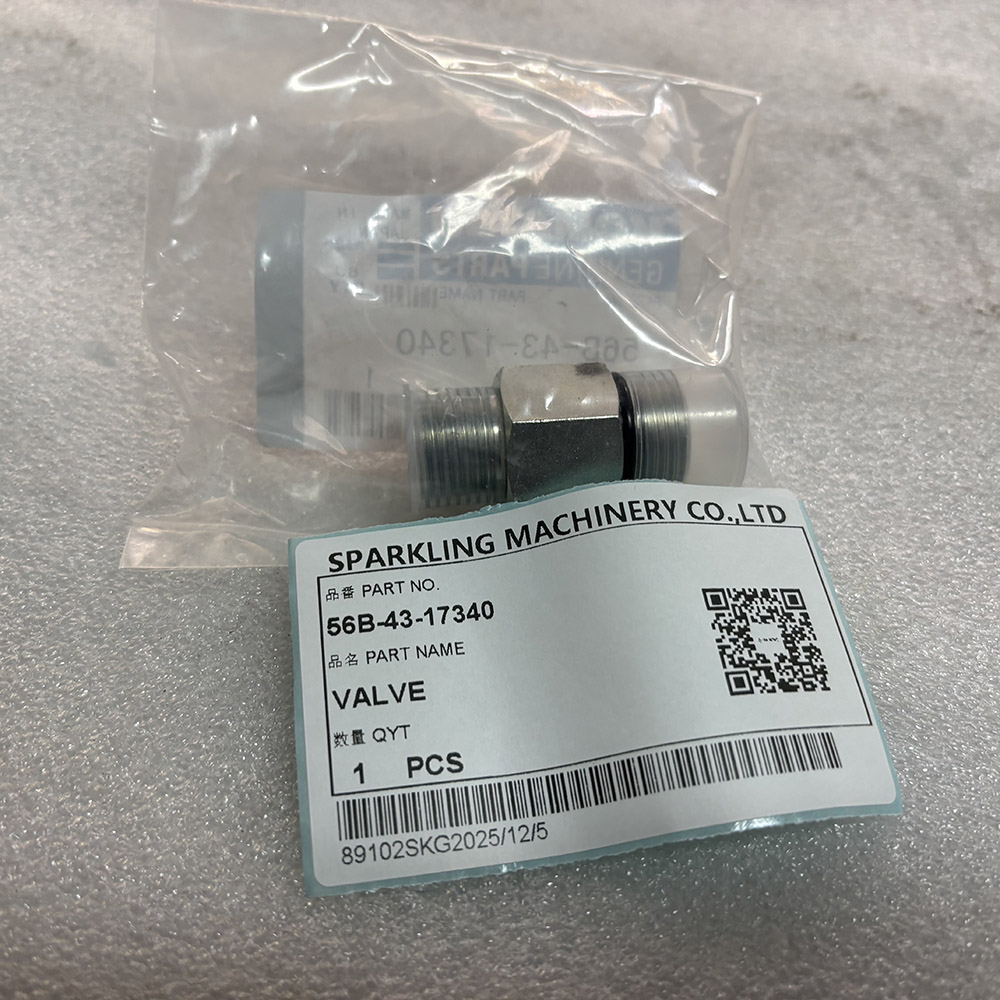 High quality 56B-43-17340 valve Komatsu parts