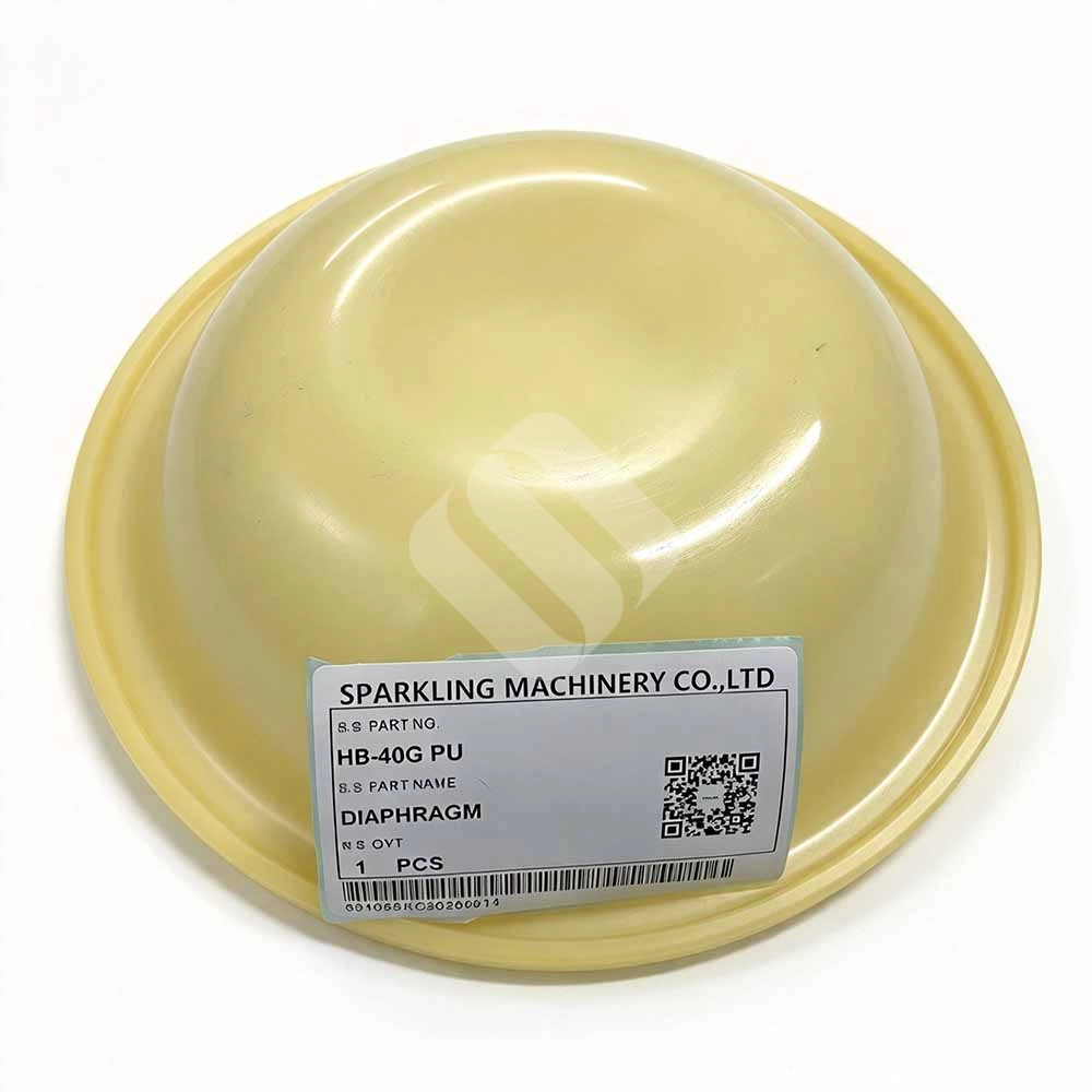 HB-40G Hydraulic Rock Hammer Nitrogen Accumulator Bladder Membrane HB-40G-replacement-breaker-accumulator-membrane-PU-material-close-up