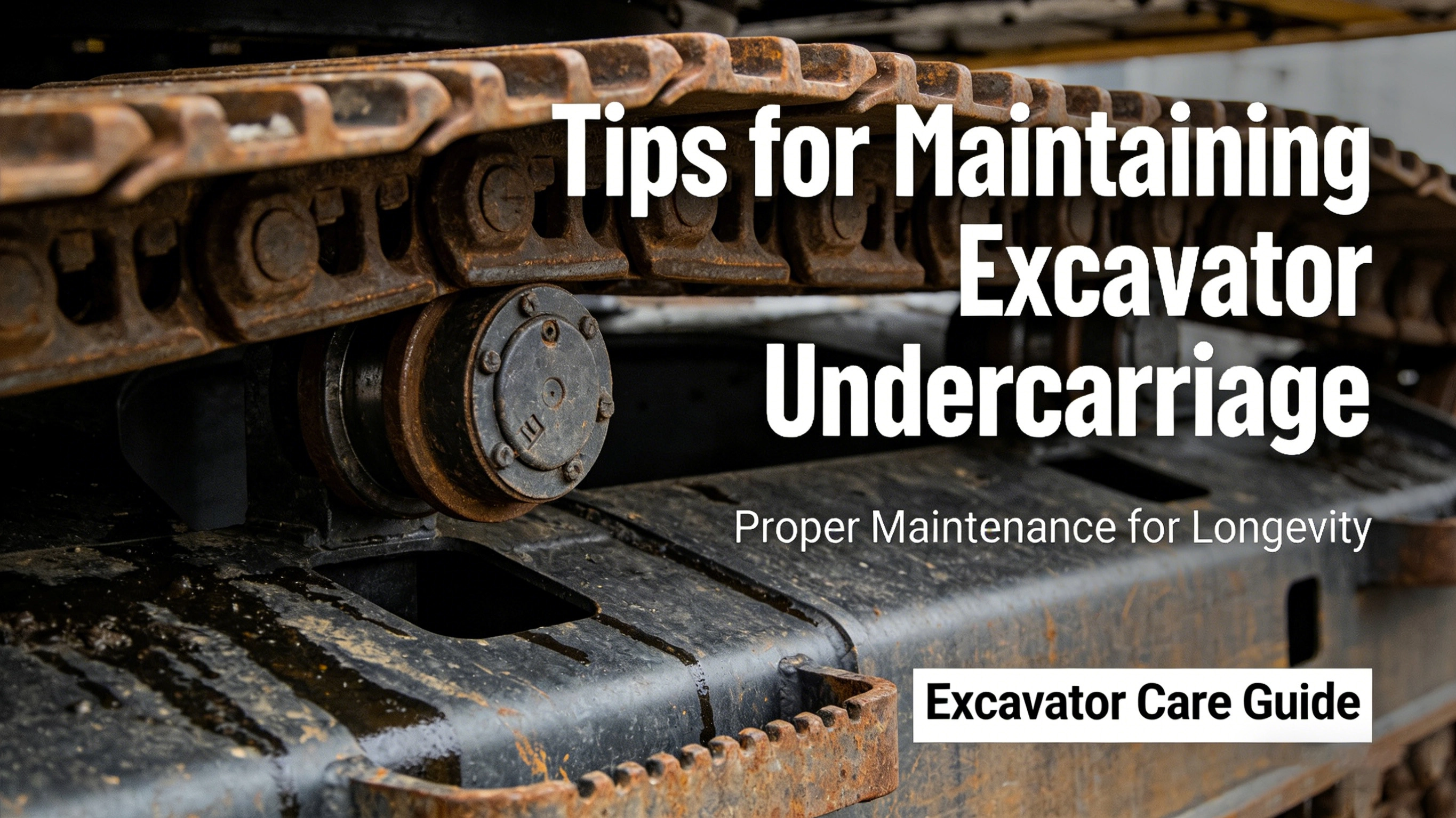 Tips for Maintaining Excavator Undercarriage