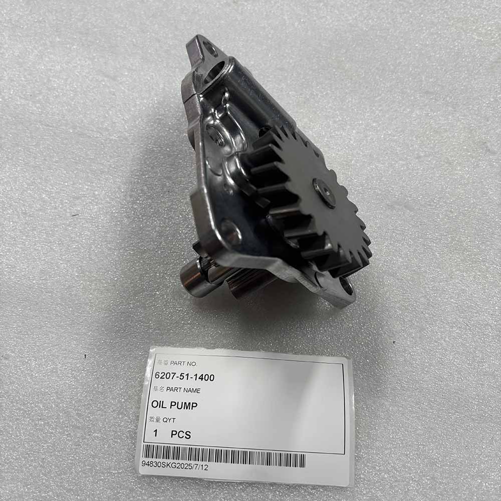 KOMATSU EXCAVATOR PARTS MADE IN CHINA NEW EGS65 PC118MR PC88MR PW118MR PW98MR S4D95L 6207-51-1400 OIL PUMP SPARKLING MACHINERY