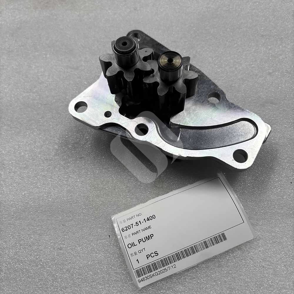 KOMATSU EXCAVATOR PARTS MADE IN CHINA NEW EGS65 PC118MR PC88MR PW118MR PW98MR S4D95L 6207-51-1400 OIL PUMP SPARKLING MACHINERY KOMATSU EXCAVATOR PARTS MADE IN CHINA NEW EGS65 PC118MR PC88MR PW118MR PW98MR S4D95L 6207-51-1400 OIL PUMP SPARKLING MACHINERY