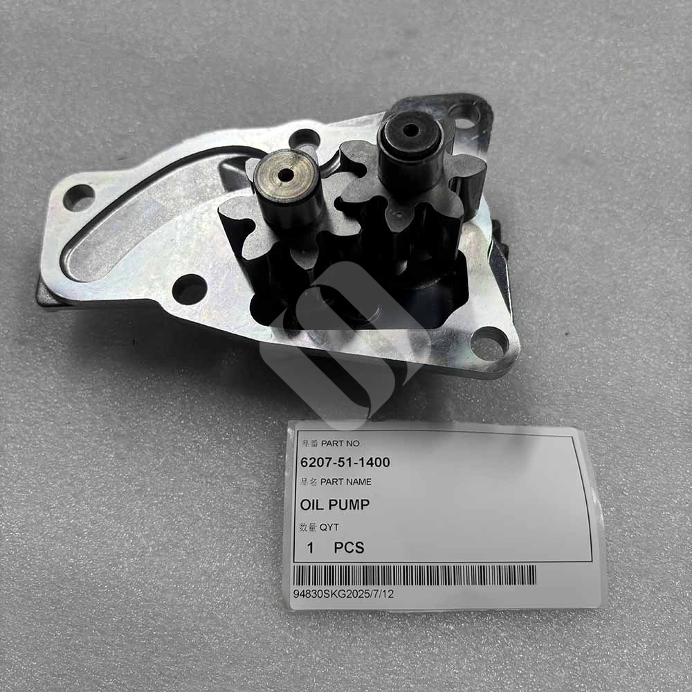 KOMATSU EXCAVATOR PARTS MADE IN CHINA NEW EGS65 PC118MR PC88MR PW118MR PW98MR S4D95L 6207-51-1400 OIL PUMP SPARKLING MACHINERY KOMATSU EXCAVATOR PARTS MADE IN CHINA NEW EGS65 PC118MR PC88MR PW118MR PW98MR S4D95L 6207-51-1400 OIL PUMP SPARKLING MACHINERY