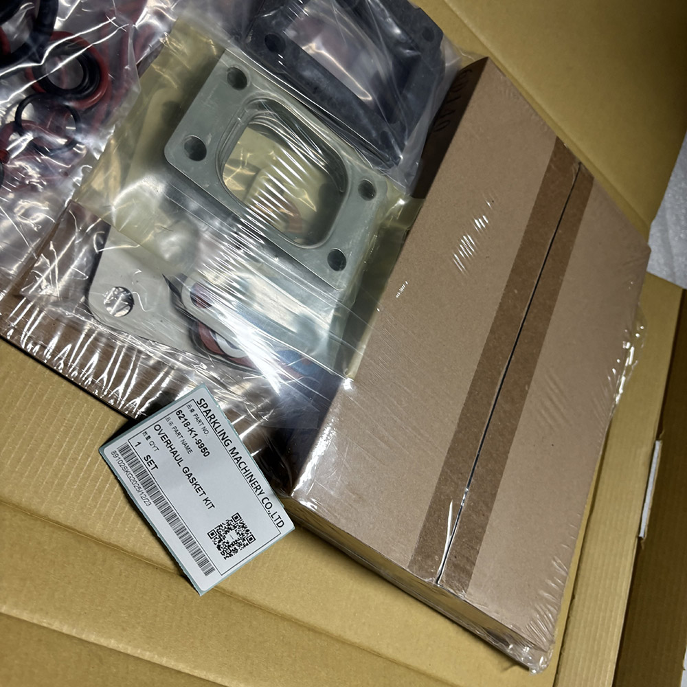 Full gasket kit for Komatsu SDA6D140E-3A-9 diesel engine