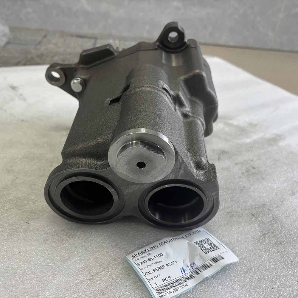 6240-51-1100 oil pump housing and mounting detail