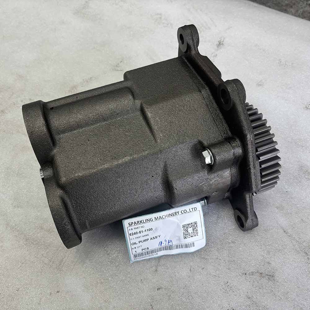 6240-51-1100 oil pump housing and mounting detail