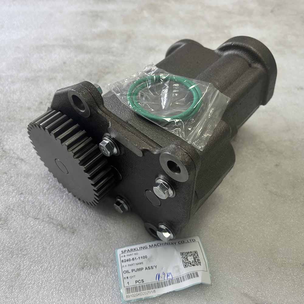 Heavy duty excavator oil pump replacement part