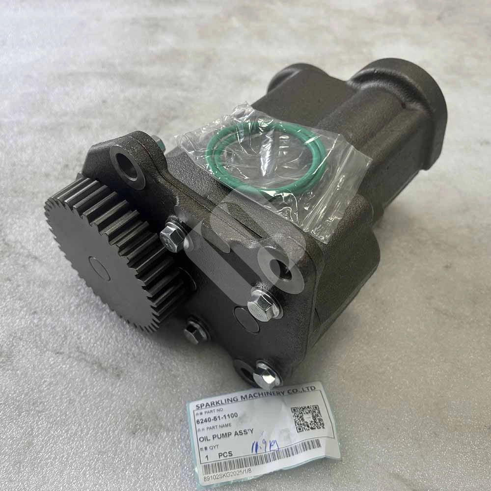 6240-51-1100 Oil Pump Ass’y for Komatsu Excavator PC1250-7 PC1250-8 PC1250LC-8 PC1250SP-8R Heavy duty excavator oil pump replacement part