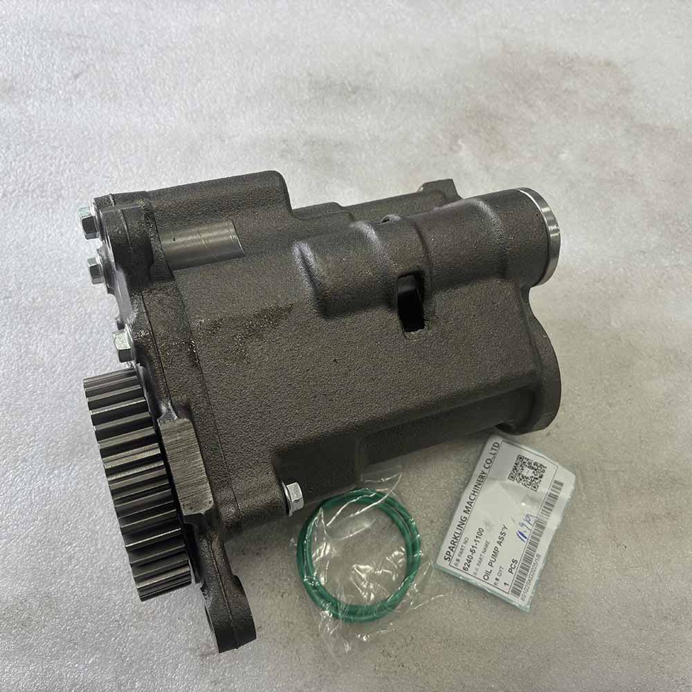 Heavy duty excavator oil pump replacement part