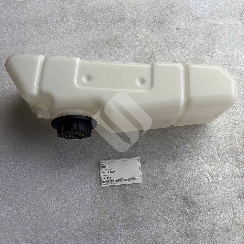 6732375 Water Tank for Volvo Construction Equipment EC200B EC210B EC210C EC240B OEM Cooling System Water Tank for Volvo EC200B EC210B EC240B Excavators