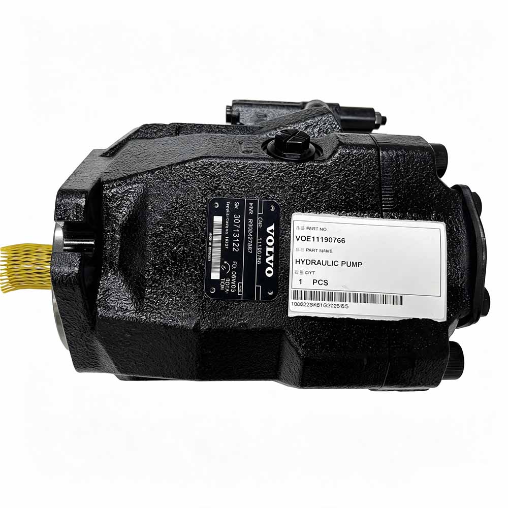 Genuine VOE11190766 Hydraulic Pump for Volvo A25D, A25E & A30D Haulers Volvo-A25E-replacement-hydraulic-pump-VOE11190766-close-up
