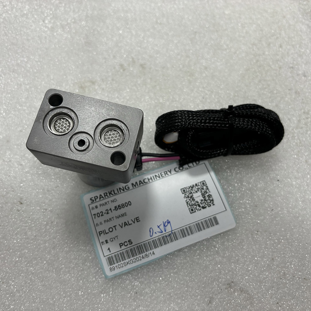 Solenoid Valve for Komatsu Wheel Loader WA380-5L WA400-5L WA450-5L 702-21-55800