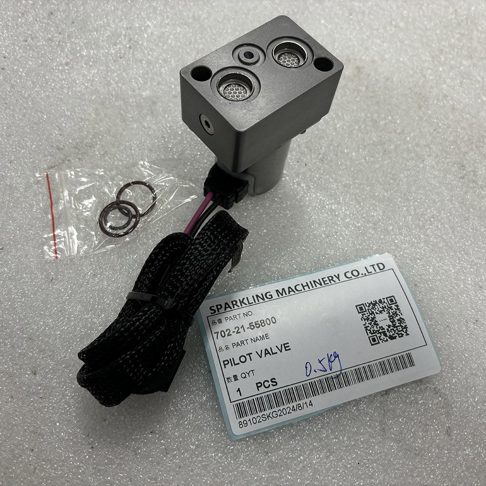 Solenoid Valve for Komatsu Wheel Loader WA380-5L WA400-5L WA450-5L 702-21-55800
