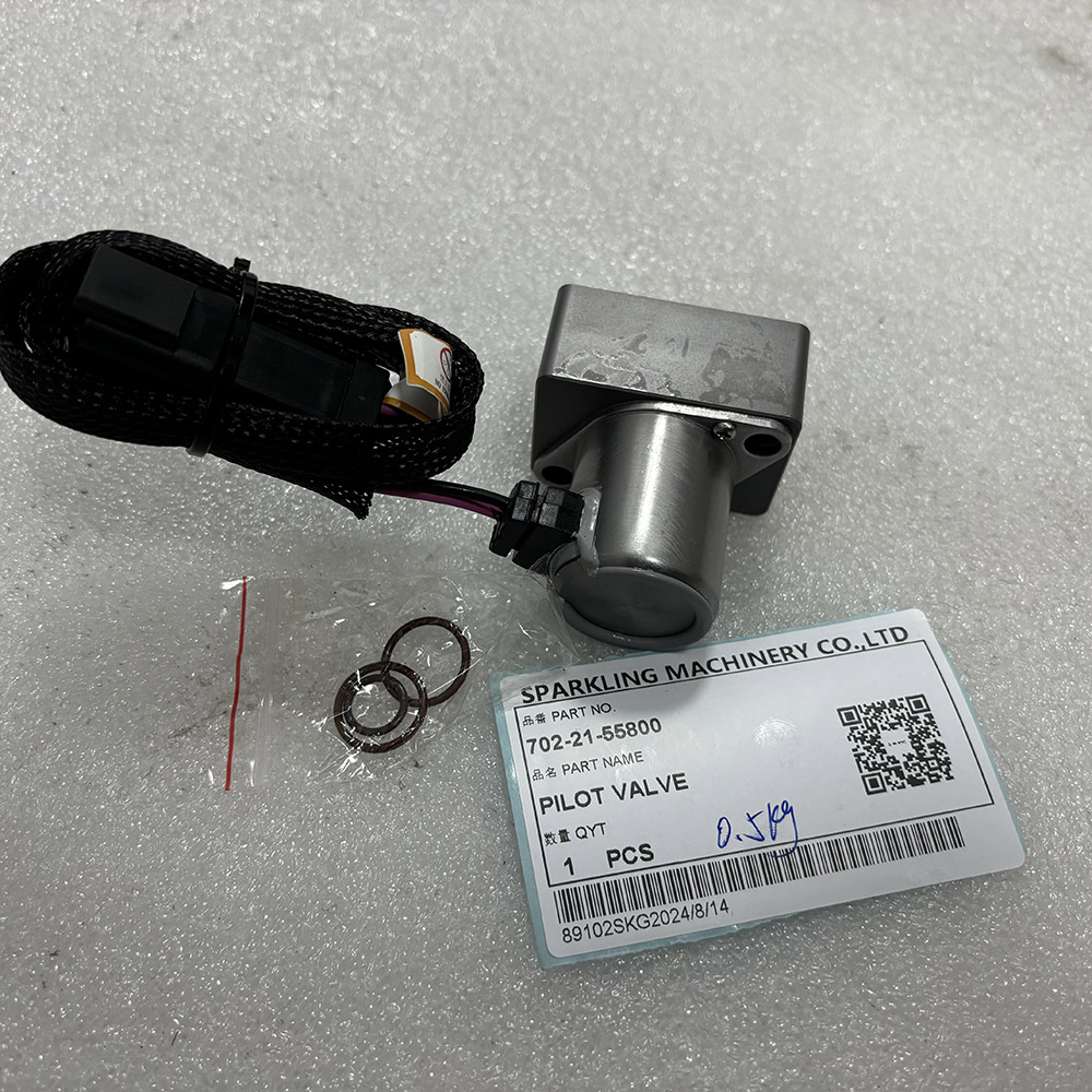 Solenoid Valve for Komatsu Wheel Loader WA380-5L WA400-5L WA450-5L 702-21-55800