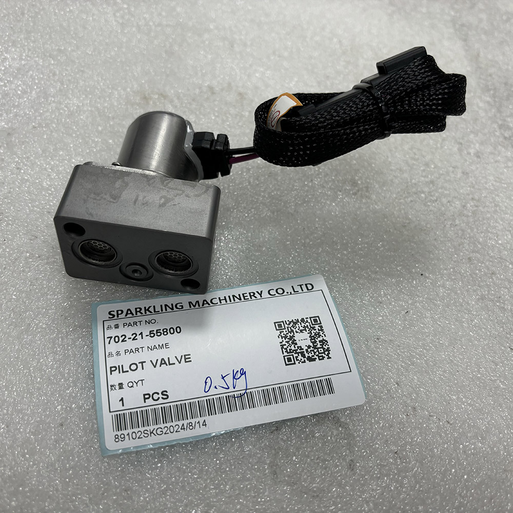 Solenoid Valve for Komatsu Wheel Loader WA380-5L WA400-5L WA450-5L 702-21-55800