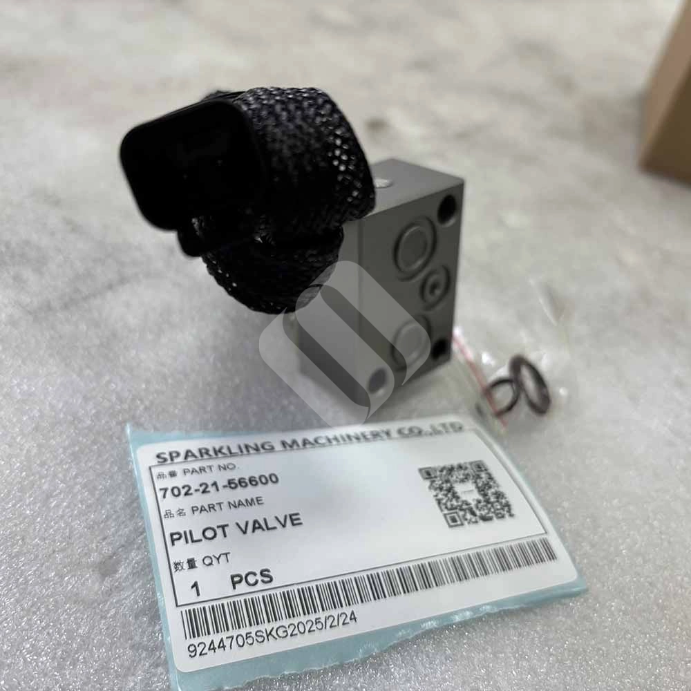 Construction Machinery Spare Parts 702-21-56600 Pilot Valve for Komatsu PC160LC-7 PC160LC-7E0 Komatsu PC160LC-7E0 hydraulic pilot valve spare part