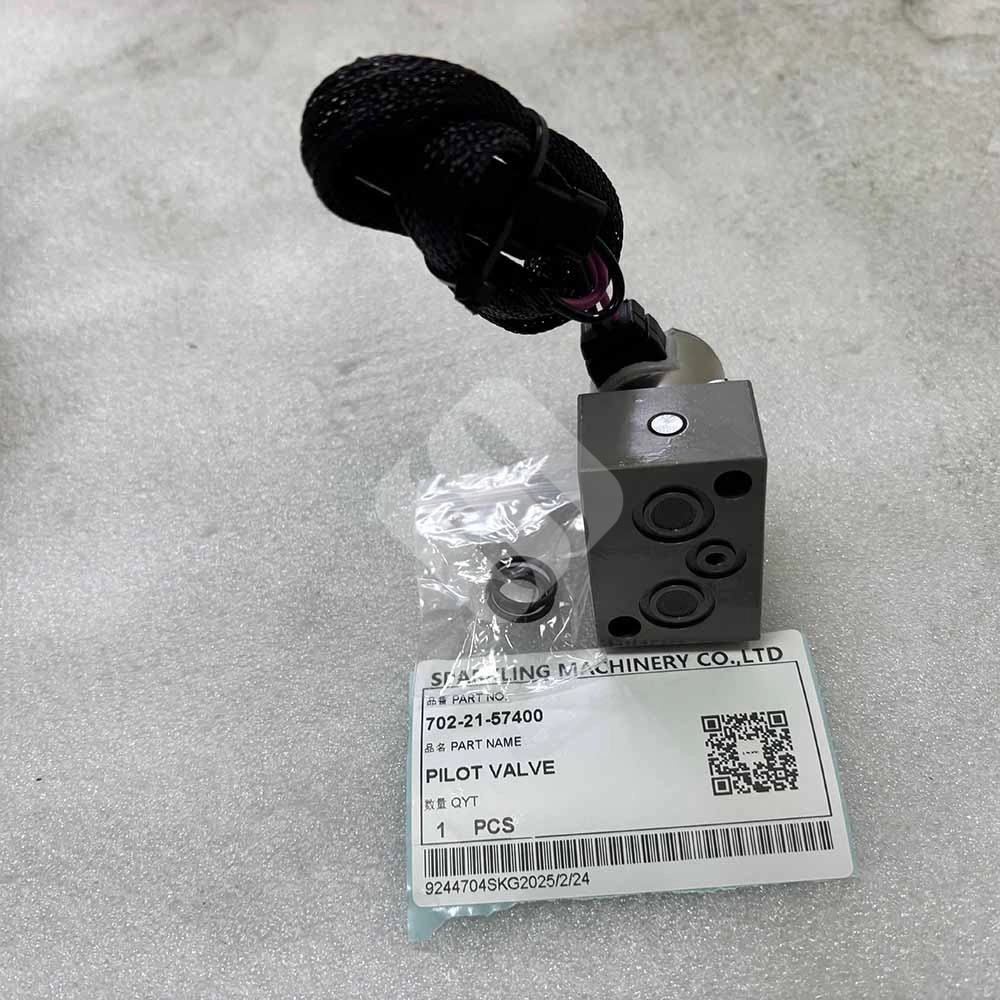 Construction Machinery Spare Parts 702-21-57400 Pilot Valve for Komatsu Equipment PC120-7 PC200-8 Pilot control valve Komatsu PC120-7 spare part