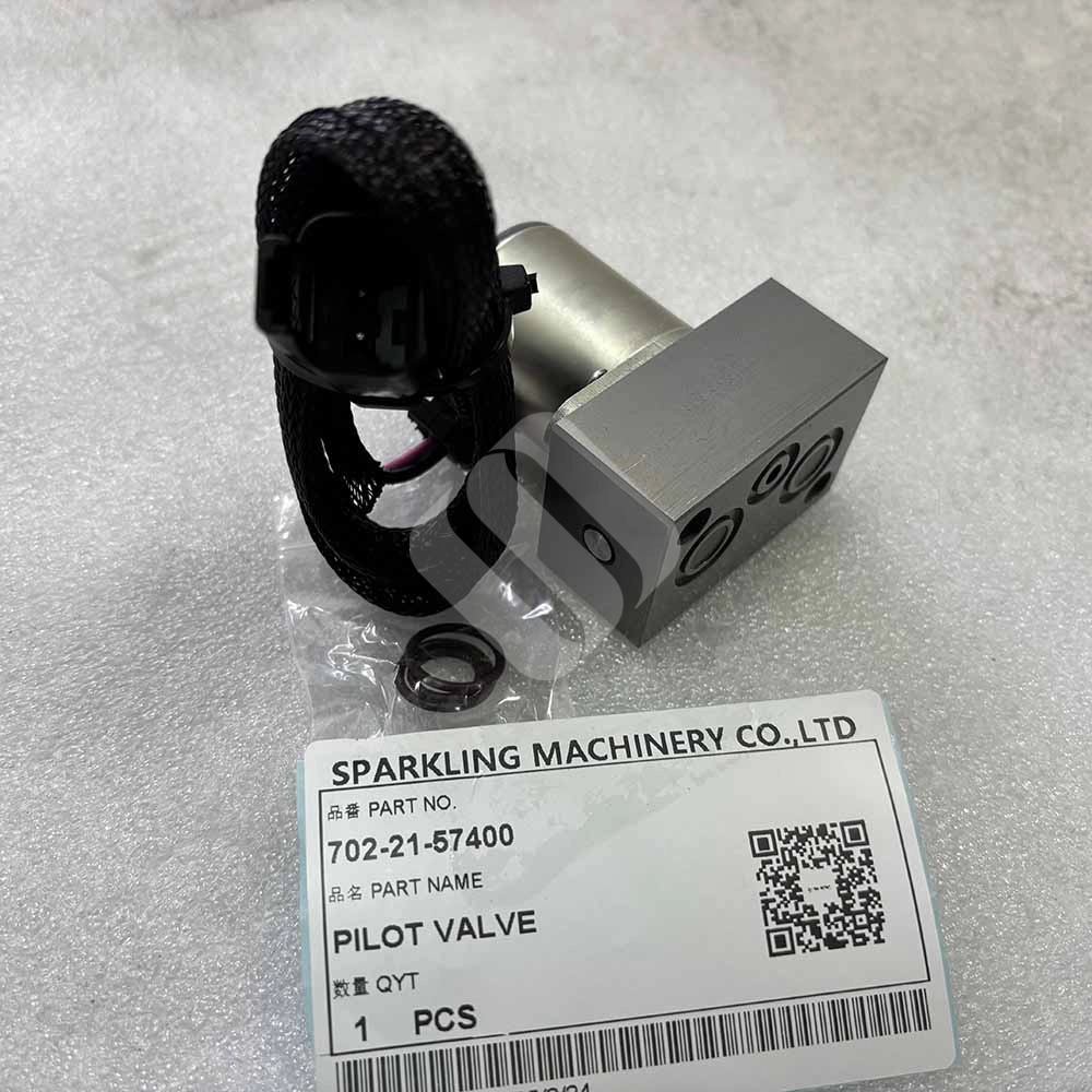 Construction Machinery Spare Parts 702-21-57400 Pilot Valve for Komatsu Equipment PC120-7 PC200-8 702-21-57400 pilot valve for Komatsu excavator
