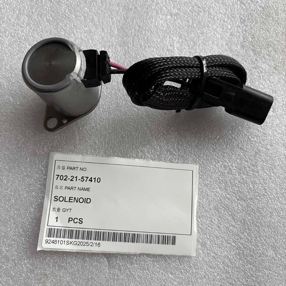 Construction Machinery Spare Parts 702-21-57410 Solenoid for Komatsu PC220 PC200-7 PC40MR Komatsu PC220 excavator solenoid valve spare part