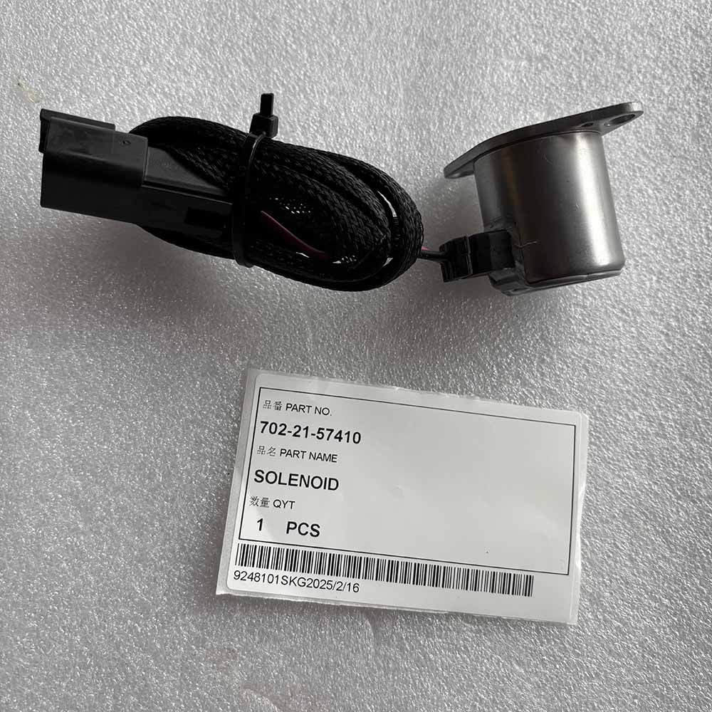 Construction Machinery Spare Parts 702-21-57410 Solenoid for Komatsu PC220 PC200-7 PC40MR Solenoid for Komatsu PC200-7 hydraulic system