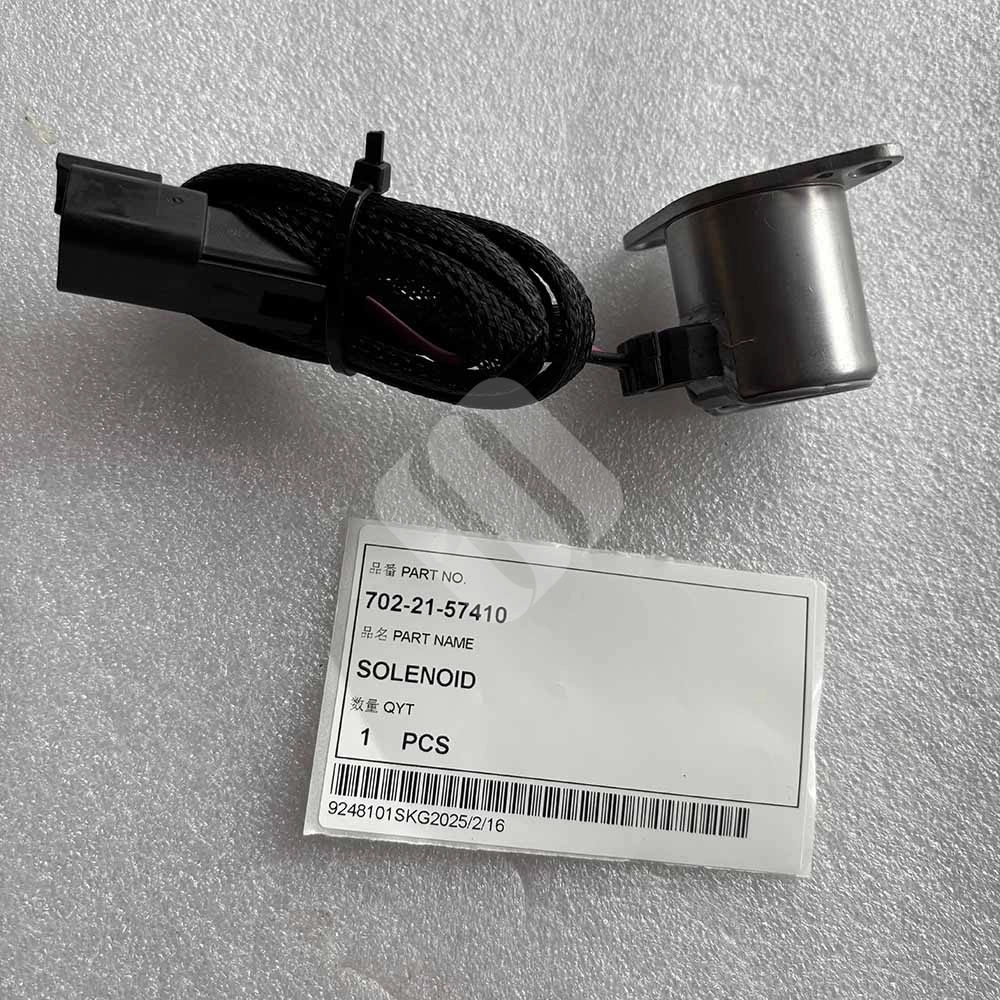 Construction Machinery Spare Parts 702-21-57410 Solenoid for Komatsu PC220 PC200-7 PC40MR Solenoid for Komatsu PC200-7 hydraulic system