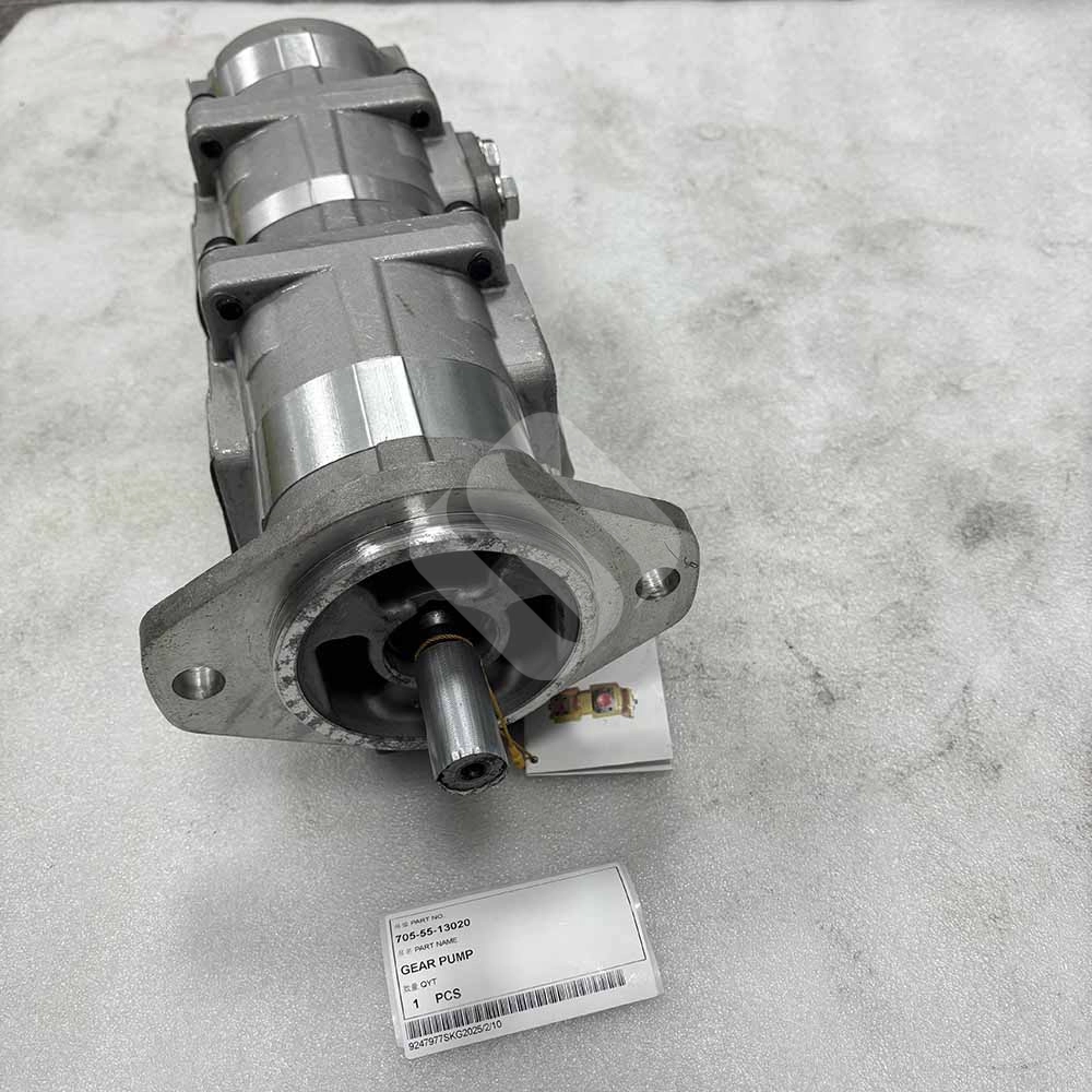 Construction Machinery Spare Parts 705-55-13020 Gear Pump for Komatsu Cranes LW100-1X LW100-1H Hydraulic gear pump Komatsu LW100-1X spare part