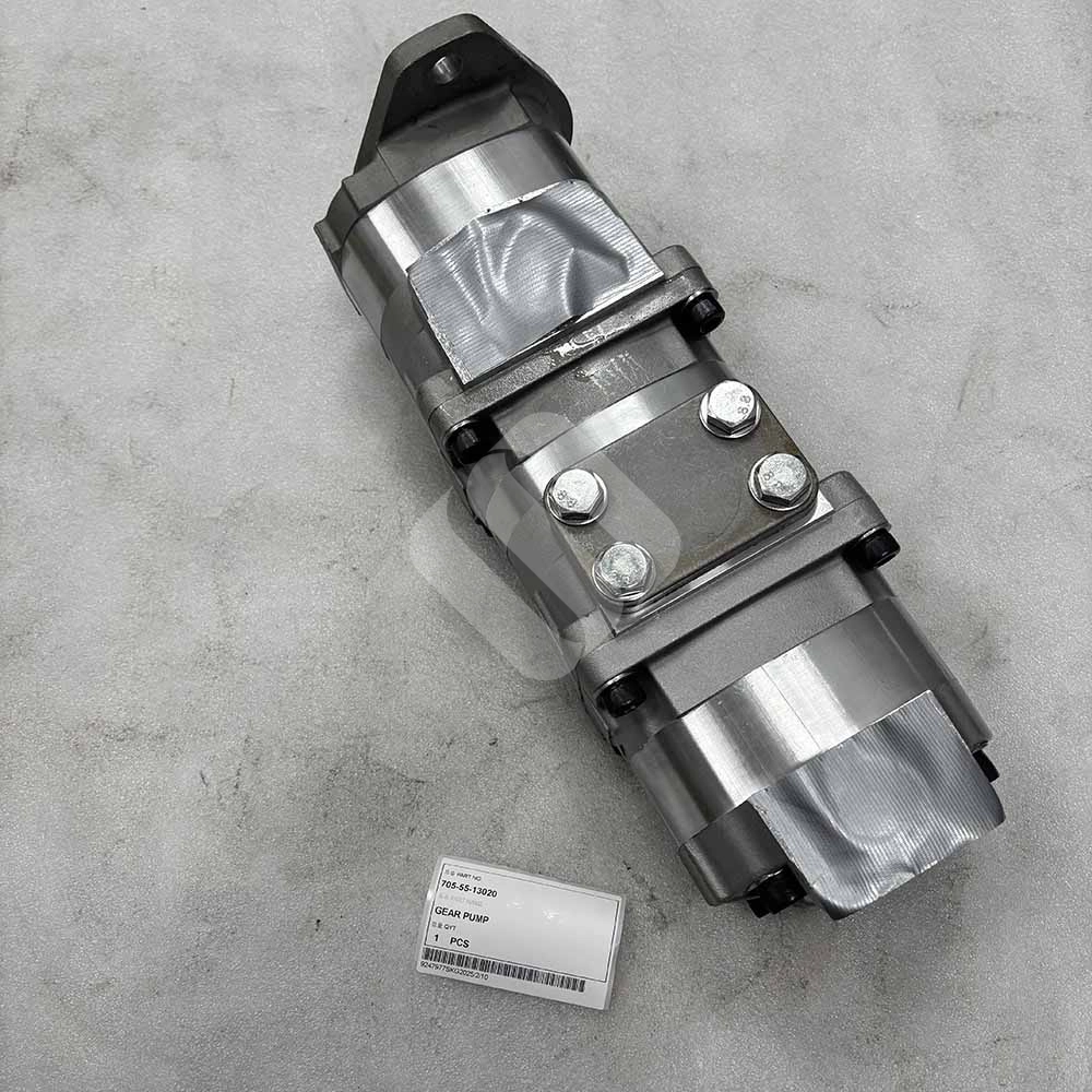 Construction Machinery Spare Parts 705-55-13020 Gear Pump for Komatsu Cranes LW100-1X LW100-1H Construction machinery gear pump Komatsu