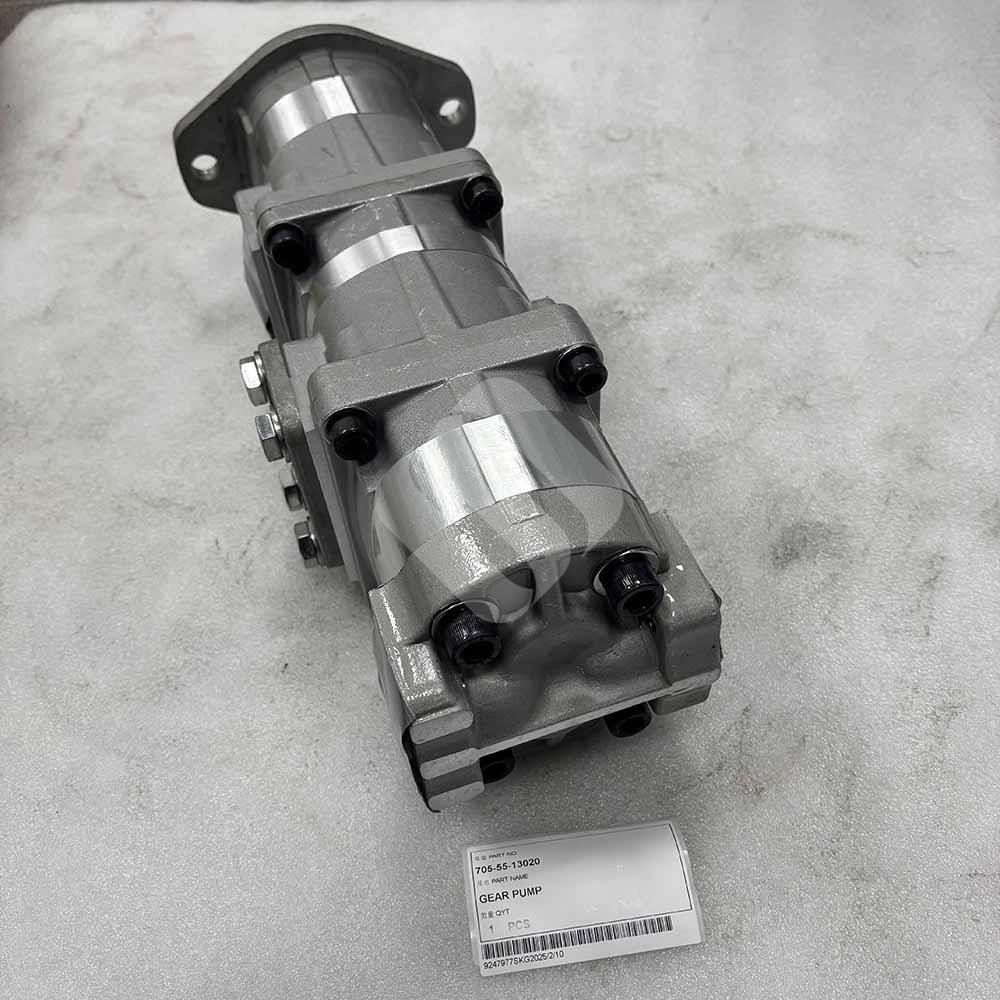 Construction Machinery Spare Parts 705-55-13020 Gear Pump for Komatsu Cranes LW100-1X LW100-1H Komatsu LW100-1H crane hydraulic pump