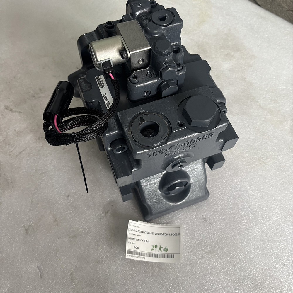 BULLDOZERS CRAWLER LOADERS D61EX D61PX D65EX D65PX D65WX D85EX D85PX 708-1S-00240 7081S00240 HYDRAULIC PUMP ASSEMBLY