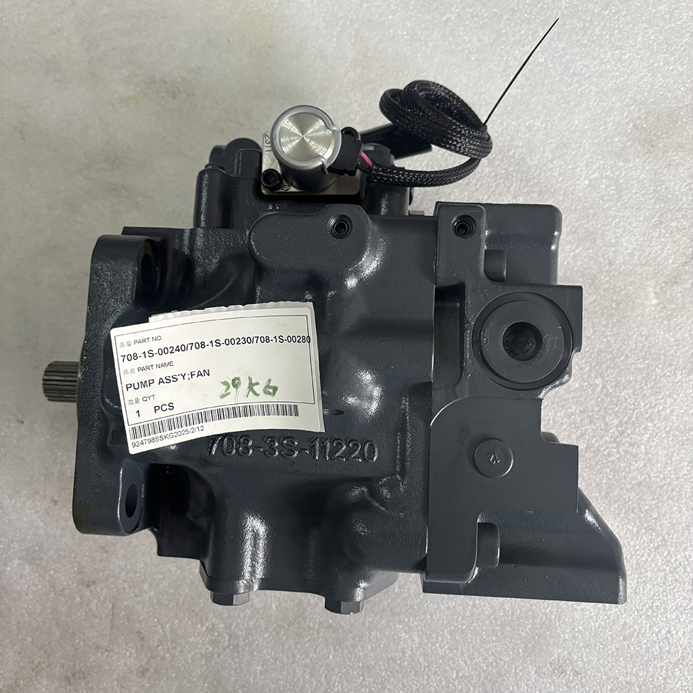 BULLDOZERS CRAWLER LOADERS D61EX D61PX D65EX D65PX D65WX D85EX D85PX 708-1S-00240 7081S00240 HYDRAULIC PUMP ASSEMBLY