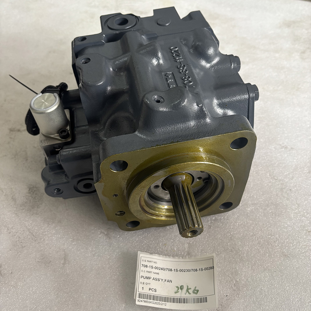 BULLDOZERS CRAWLER LOADERS D61EX D61PX D65EX D65PX D65WX D85EX D85PX 708-1S-00240 7081S00240 HYDRAULIC PUMP ASSEMBLY
