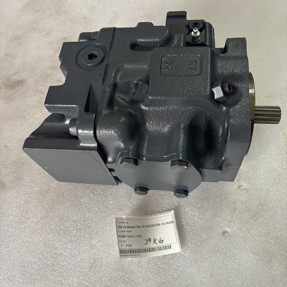BULLDOZERS CRAWLER LOADERS D61EX D61PX D65EX D65PX D65WX D85EX D85PX 708-1S-00240 7081S00240 HYDRAULIC PUMP ASSEMBLY