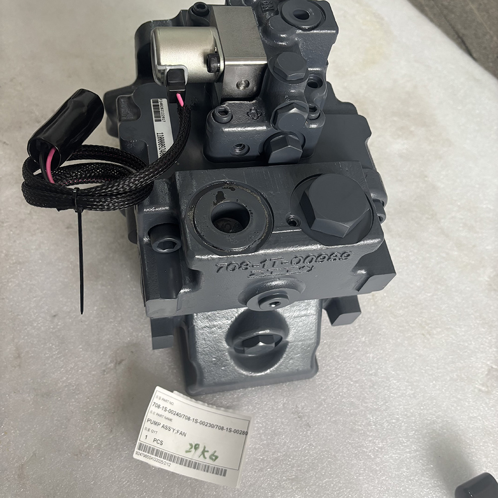 BULLDOZERS CRAWLER LOADERS D61EX D61PX D65EX D65PX D65WX D85EX D85PX 708-1S-00240 7081S00240 HYDRAULIC PUMP ASSEMBLY
