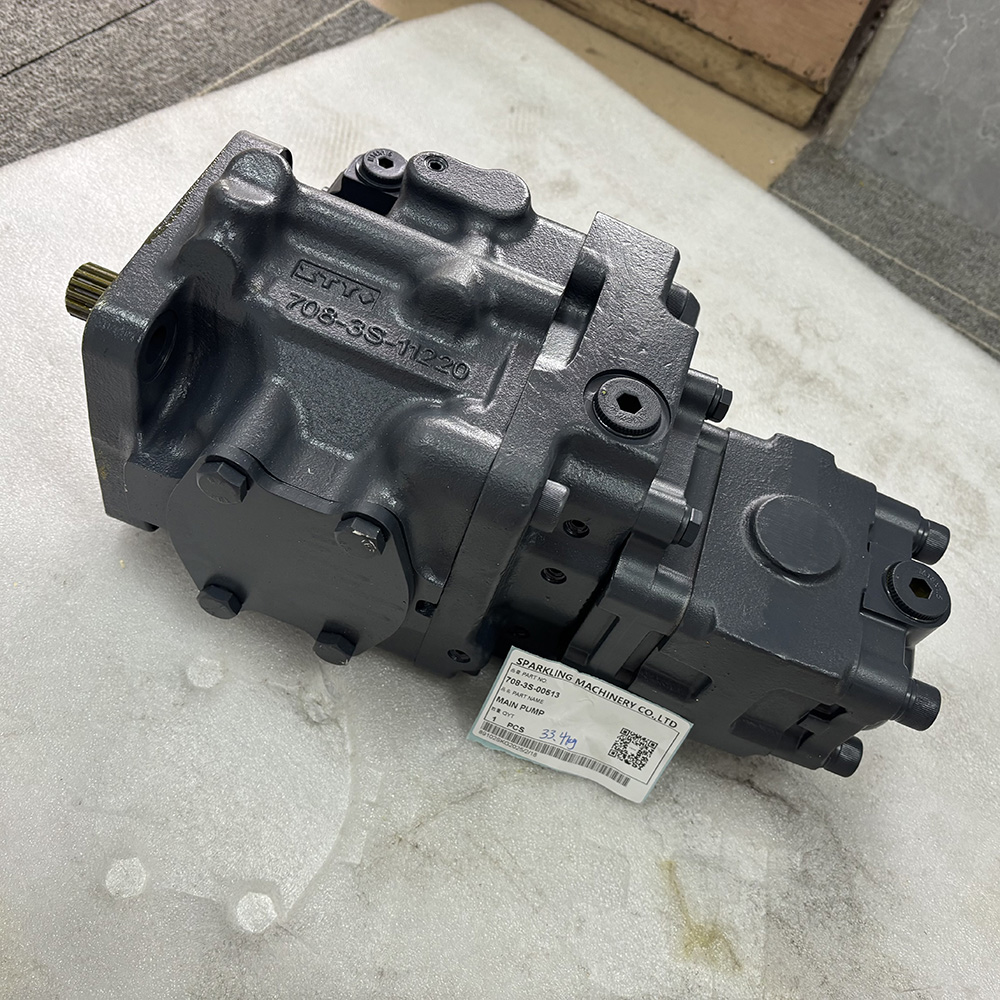 EXCAVATOR SPARE PARTS 708-3S-00513 708-3S-00422 HYDRAULIC PUMP ASSY FOR PC35MR-2 PC40MR