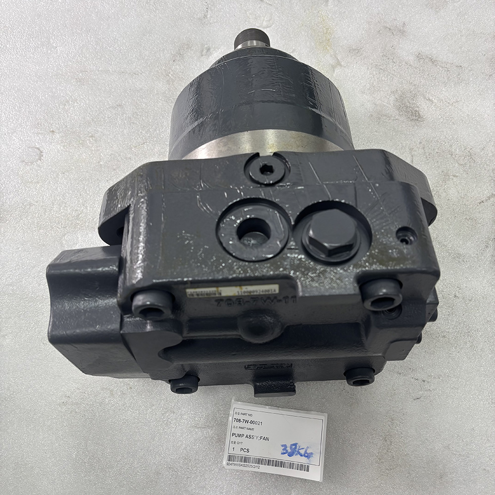 BULLDOZERS SPARE PARTS 708-7W-00020 708-7W-00021 708-7W-11520  HYDRAULIC FAN MOTOR FOR D275