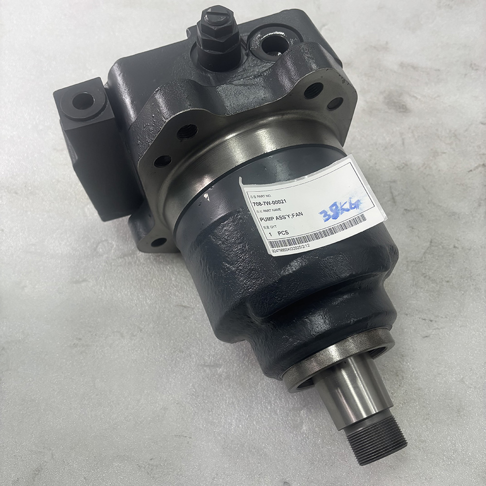 BULLDOZERS SPARE PARTS 708-7W-00020 708-7W-00021 708-7W-11520  HYDRAULIC FAN MOTOR FOR D275
