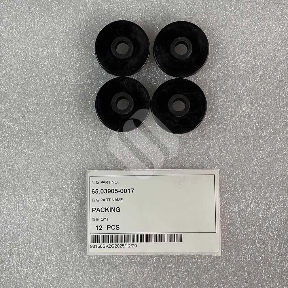 Packing 65.03905-0017 for Doosan Daewoo MEGA MEGA300 SOLAR Construction Machinery Spare Parts Packing Seal for MEGA and SOLAR Series