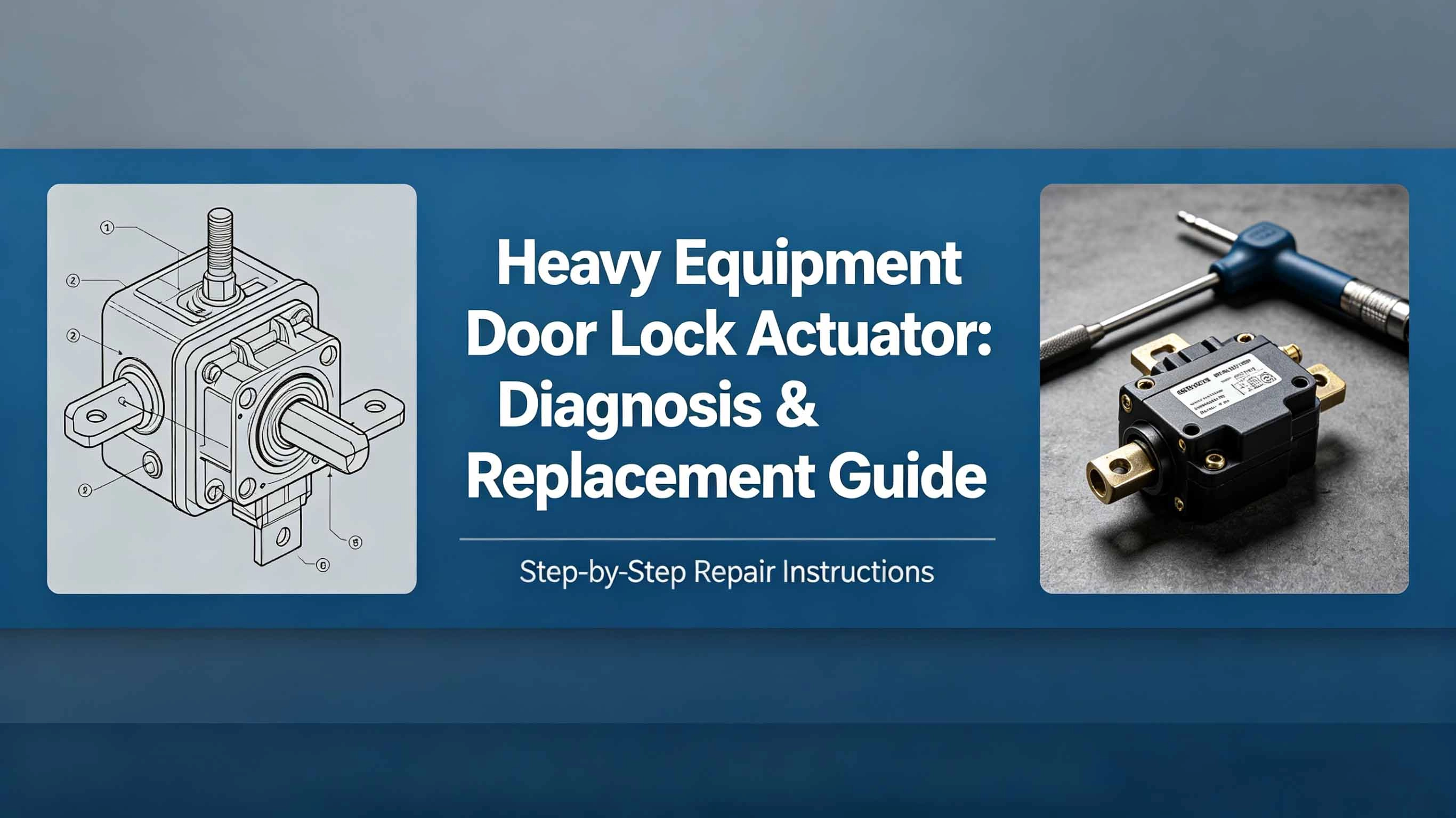 Heavy Equipment Door Lock Actuator: Diagnosis & Replacement Guide