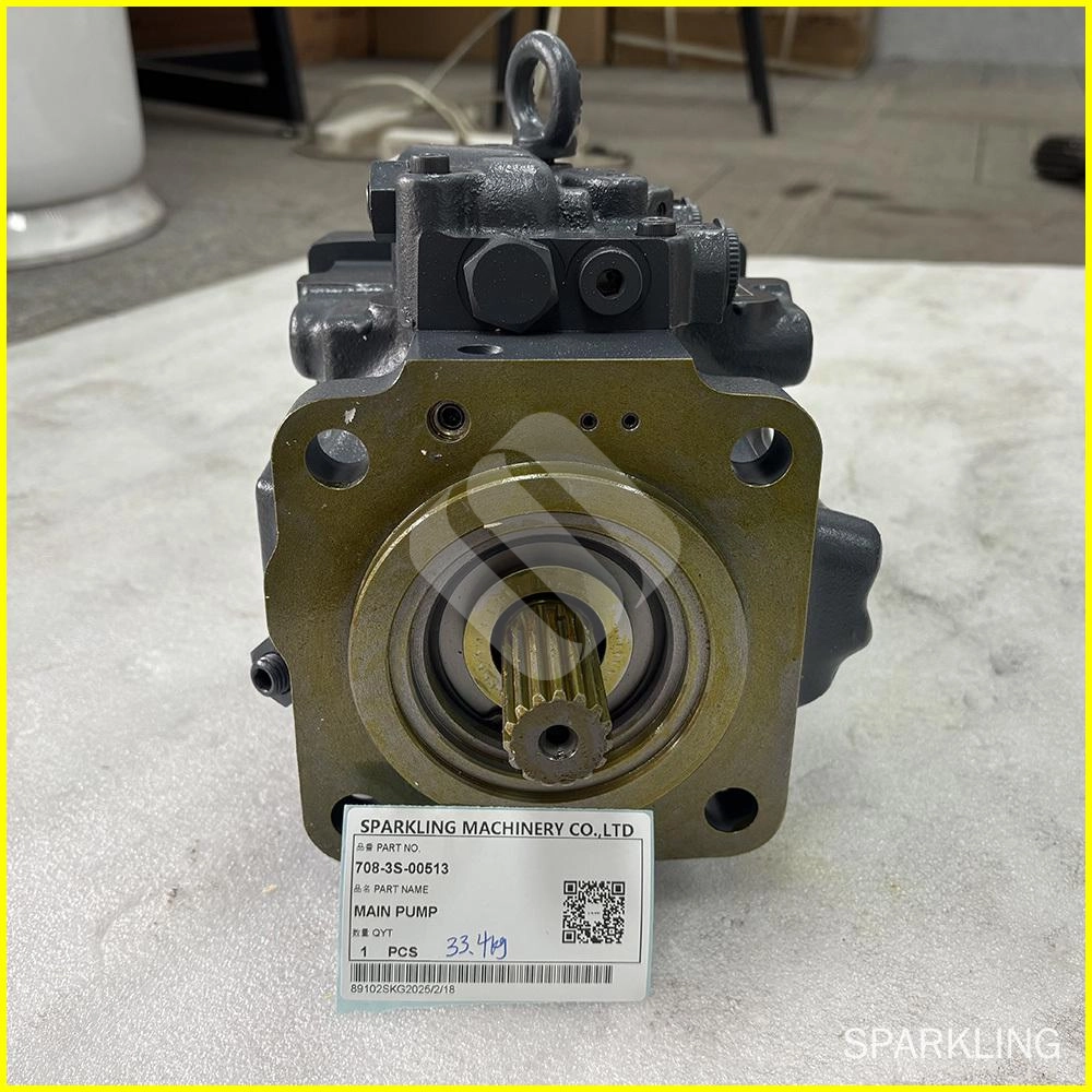 EXCAVATOR SPARE PARTS 708-3S-00513 708-3S-00422 HYDRAULIC PUMP ASSY FOR PC35MR-2 PC40MR