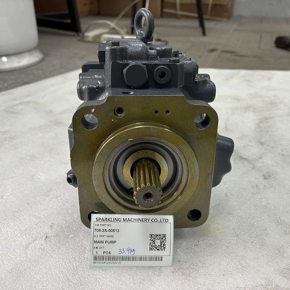 EXCAVATOR SPARE PARTS 708-3S-00513 708-3S-00422 HYDRAULIC PUMP ASSY FOR PC35MR-2 PC40MR
