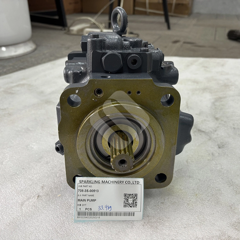 EXCAVATOR SPARE PARTS 708-3S-00513 708-3S-00422 HYDRAULIC PUMP ASSY FOR PC35MR-2 PC40MR