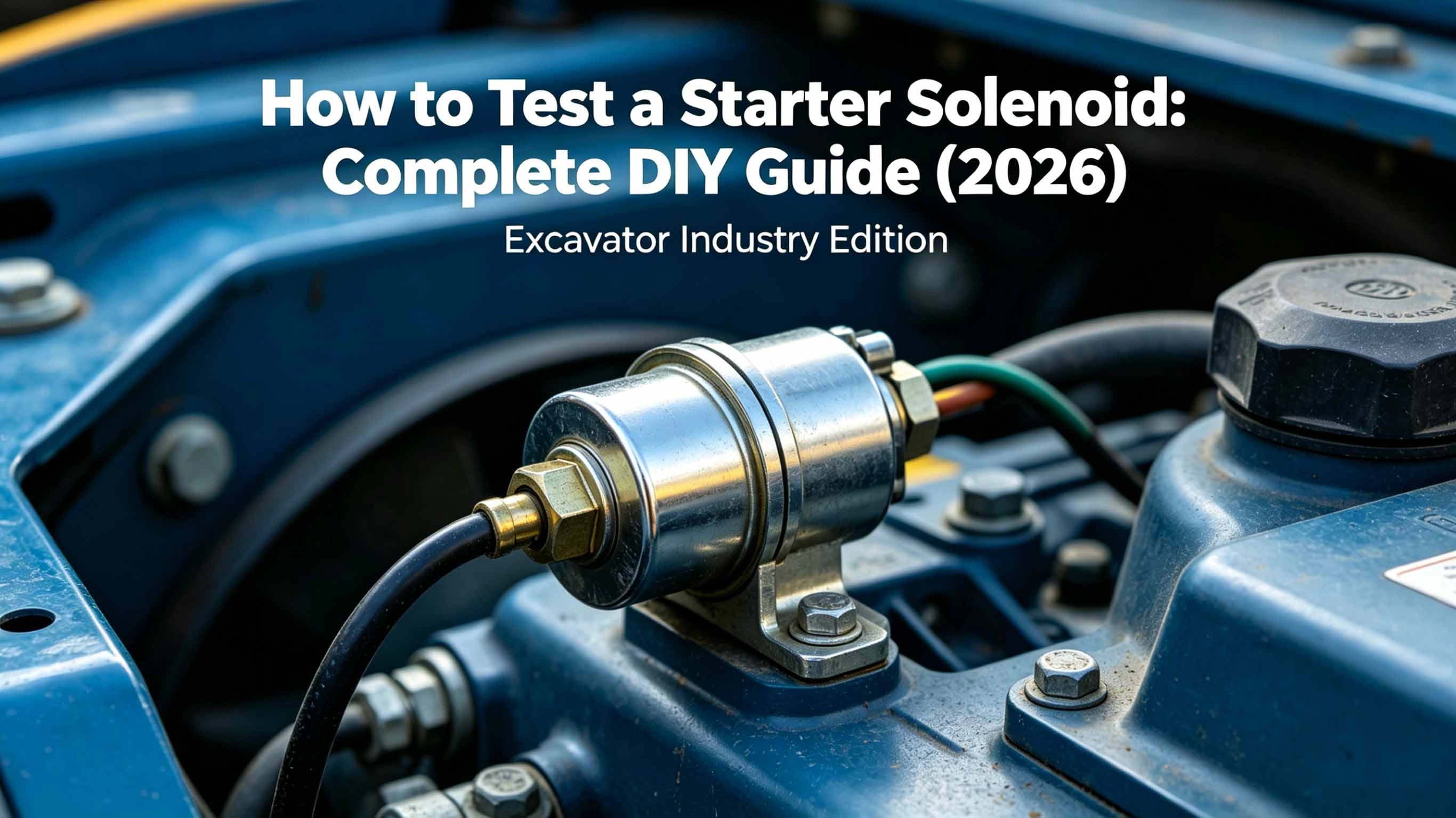 How to Test a Starter Solenoid