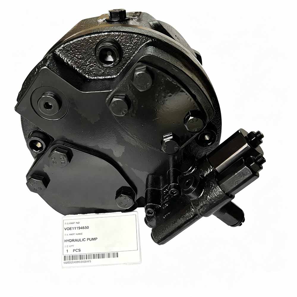 Genuine-Volvo-VOE11194650-hydraulic-piston-pump-side-view