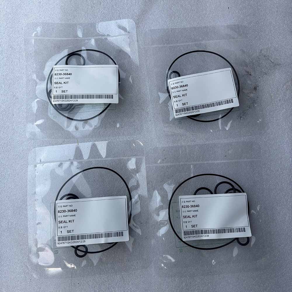 VOLVO EXCAVATOR PARTS MADE IN CHINA NEW EC210b EC240b EC290b 8230-36840 SEAL KIT SPARKLING MACHINERY