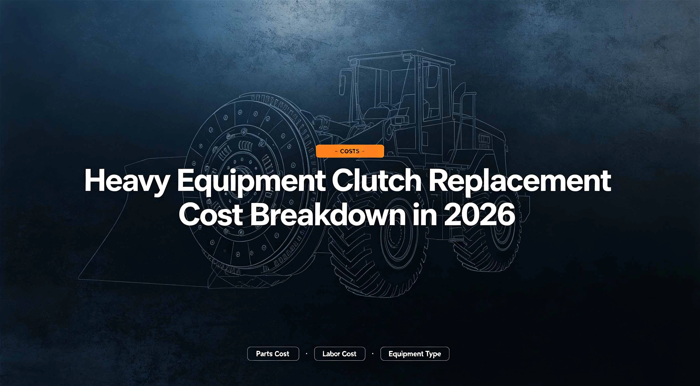 Heavy Equipment Clutch Replacement Cost Breakdown in 2026