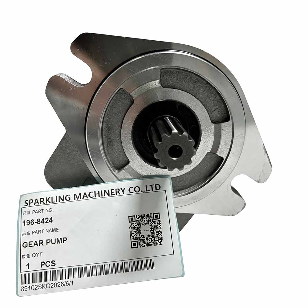 Caterpillar-wheeled-excavator-hydraulic-gear-pump-196-8424-packaging